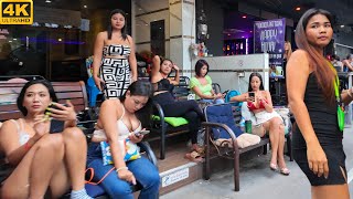 [4K] How is Thailand Now? Walk around Soi Buakhao, Soi Honey, Tree Town, Skaw Beach, 2nd road