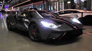 Ford GT 2017 | Start Up + Driving | Munich