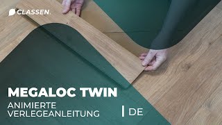 So geht's: megaloc twin schnell und einfach verlegen