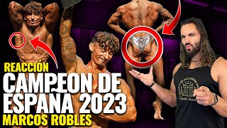 Así es el CAMPEÓN de 💪WNBF SPAIN 2023 BANTAM 🐔 Marcos Robles