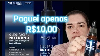 ÓLEO facial noturno MAX LOVE