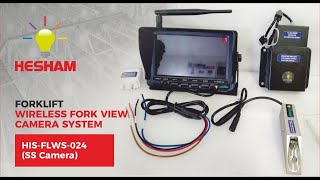 Fork View Camera + Mast Camera For Forklift/Reachtruck 10M Height