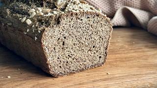 Schnelles und sehr einfaches Brot ohne Mehl! LowCarb Rezept!