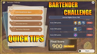 Bartender Challenge Quick Tips | Of Drink A Dreaming