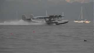 Dornier DO 24 landet im Bodensee vor Friedrichshafen - 18.Mai 2012