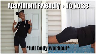 NO NOISE FULL BODY WORKOUT (no equipment)