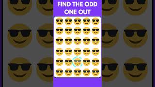 Spot The ODD One Out - Emoji Quiz