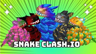 Snake Clash.io Gameplay 🐍 Collection game