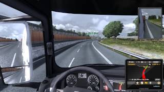 Let's Play Euro Truck Simulator 2 - Milano to Lyon - MAN TGX XXL