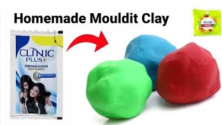 How to make shampoo mouldit clay and slime at home