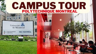 Campus Tour/Visite guidée de Polytechnique Montréal-best engineering university in Canada-Malayalam