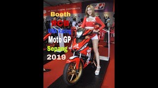 Booth RCB Uma Racing @motogp Sepang 2019 Keren banget