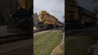 The Conway Scenic Railroad leaving for Conway #shorts