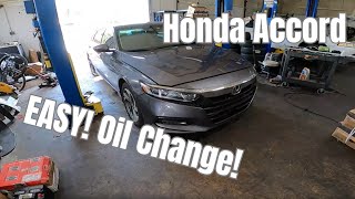 Honda Accord Oil Change