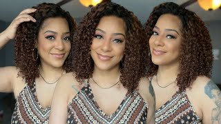 Jessie’s Wig Ombre Curly Bob | Co-Wash | Curl Defining | Install and Review