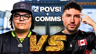 OPTIC VS FAZE [2 POVS + COMMS]