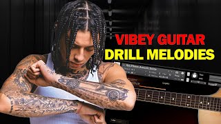 Make Vibey Guitar Drill Melodies For Central Cee (FL Studio 21 Tutorial)