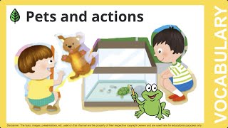 Pets and actions | Vocabulary 1BU6