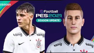 PES 2021 - como criar a face de Breno Bidon, jovem promessa do Corinthians