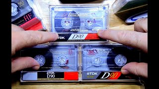 Why TDK D is a reference tape? Почему именно TDK D берем за референс? Сравнение с другими лентами.