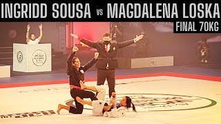 Ingridd Sousa vs Magdalena Loska Final 70kg Abu Dhabi World Professional Jiu Jitsu Championship 2021