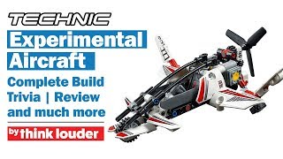 Lego Technic 42057 Experimental Plane  - Lego Speed Build and Review