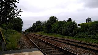 Class 37423 and 37407 on test train