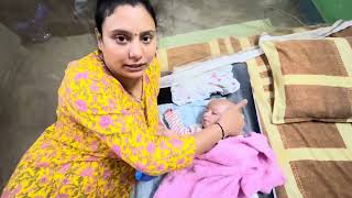 Baby ko raat mai massage karna na bhule | head massage #babymassage