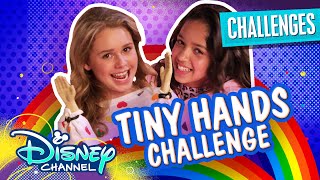 Tiny Hands Challenge 👐🏼 | Ruth & Ruby's Ultimate Sleepover | Disney Channel