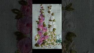 moat beautiful embroidery border design/easy embroidery design  2024#embroidery #youtubeshorts