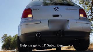 Diesel Golf Straight Pipe Exhaust Sound