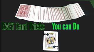 EASY MAGIC Card Tricks You Can DO