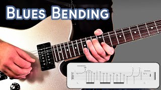 Blues Bending Licks 5 [Intermediate] with BACKING TRACK