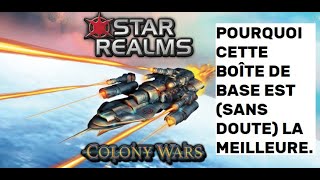 Pourquoi Colony Wars est (sans doute) la meilleure boîte de base de Star Realms.