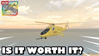 IS THE NEW GOLD MI35 WORTH IT IN ROBLOX MILITARY TYCOON?