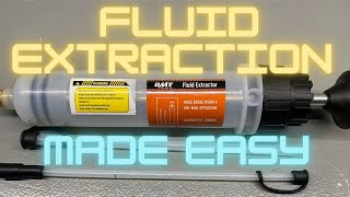 How to Extract Automotive Fluid Easier