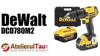 DeWalt DCD780M2 - Masina de gaurit si insurubat, 2 acumulatori 18 V - Prezentare&Test in sarcina