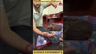 conservation of angular momentum | science experiments |#experiment #science