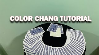 Color Change Card Tutorial Easy