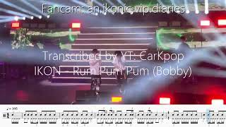 And Bobby shows us why he's Top Tier ... AGAIN | IKON -  Rum Pum Pum Flow Transcription