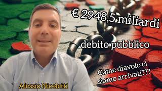 € 2948,5 miliardi di debito pubblico! Come diavolo ci siamo arrivati???