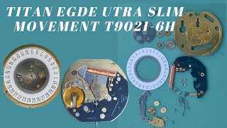 Titan egde utra slim movement T9021 6H