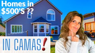 Camas Home tour Washington | Homes in 500's Camas Washington | Vancouver Washington Living