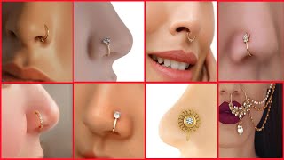 Latest Gold Nose Pin  Design | Nose Ring designs | Latest Nose Pin Design 2023 | Atifa'S World ||