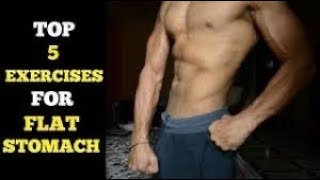 Top 5 Exercises for Flat Stomach in 30 days (Details in Description)