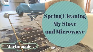 SPRING CLEANING MY STOVE AND MICROWAVE | SPRING CLEANING SERIES | SPRING 2018