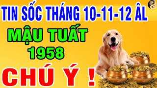 Xuất Hiện Điềm Báo Này 3 Tháng Cuối Năm 2024,  Mậu Tuất 1958 Phú Quý Bủa Vây, Muốn Nghèo Cũng Khó