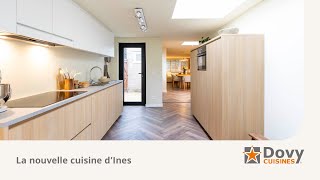 Dans la cuisine d'Ines, design moderne et fonctionnalité se marient à merveille (réalisation)