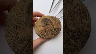 Hedgehog wood engraving part 2 #woodengraving #printmaking #printmaker #artist #hedgehog #print #art