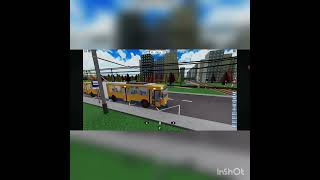 Škoda 15TrM Doors bug in Roblox #shorts #trolleybus